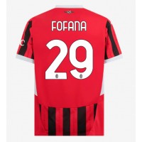 Billiga AC Milan Youssouf Fofana #29 Hemma fotbollskläder 2024-25 Kortärmad